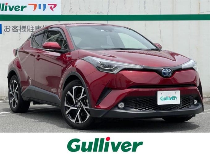 【ガリバーフリマ八王子めじろ台店入荷情報】H30 トヨタ Ｃ－ＨＲ Ｇ　2.2万km　赤　トヨタセーフティセンス01