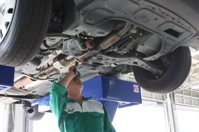 車の溶接を見極める！01