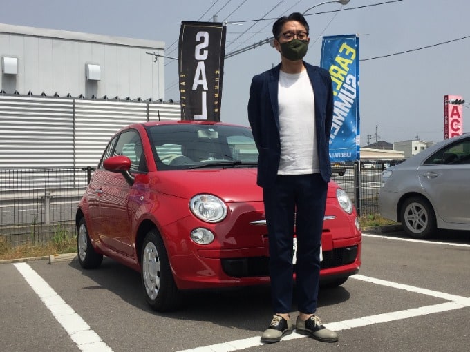 【FIAT500】ご納車させていただきました♪01