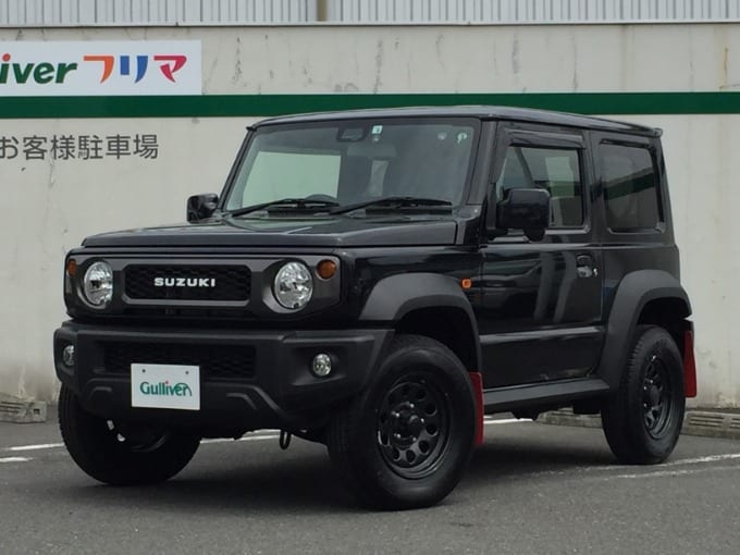 【ガリバーフリマ八王子めじろ台店入荷情報】 H30　スズキ　ジムニーシエラ　黒　1,400km　SUZUKIセーフティサポート02