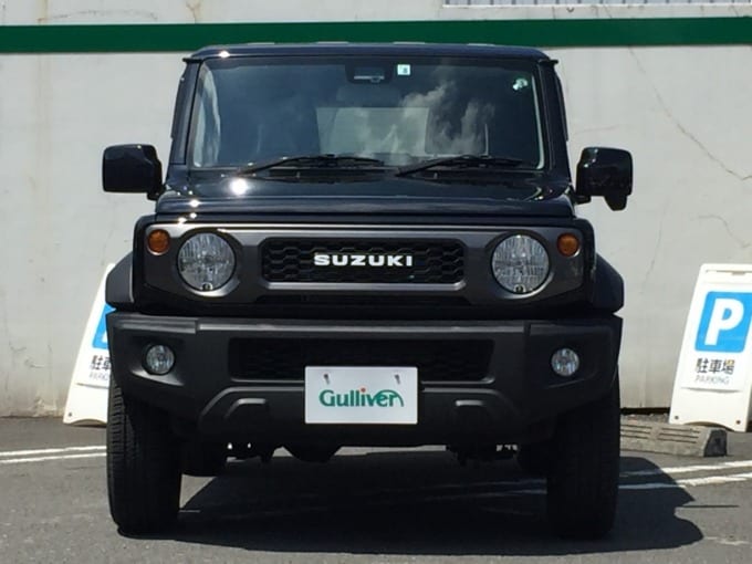 【ガリバーフリマ八王子めじろ台店入荷情報】 H30　スズキ　ジムニーシエラ　黒　1,400km　SUZUKIセーフティサポート03