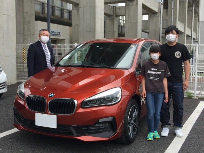 ご納車報告 '19 BMW 218d グランツアラー スポーツ01