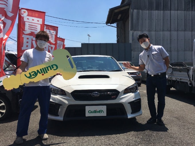 ☆WRXご納車報告☆埼玉県での中古車販売といえばガリバー254新座店01