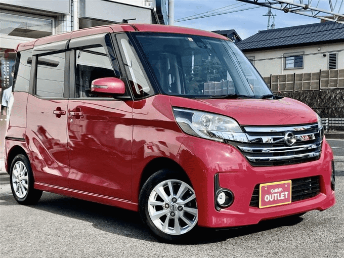 豊田市　中古車販売　オススメ車両のご紹介！　派手な車！どこでもドア？【H27 日産 デイズ ルークス ＨＷＳ Ｘ Ｖセレ ＋SafetyⅡ】01