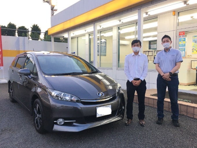 ご成約ありがとうございます！！H25 トヨタ ウィッシュ  納車致しました！！01