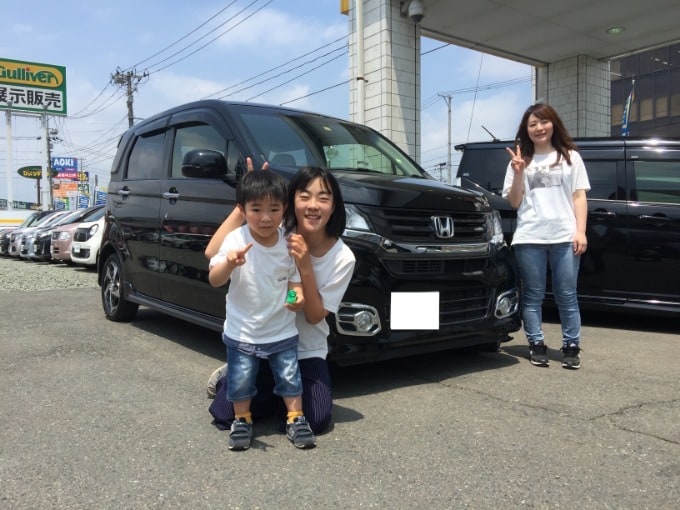 祝！N-WGNカスタムご納車おめでとうございます【盛岡市 中古車 車査定】01