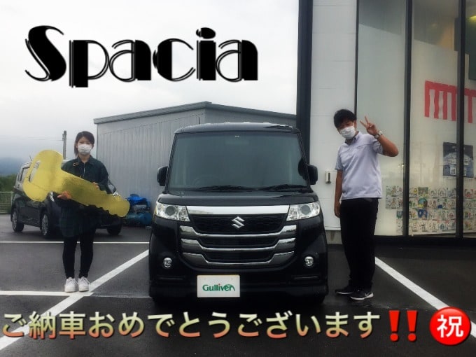 重厚たるスペーシアカスタムご納車！！！01