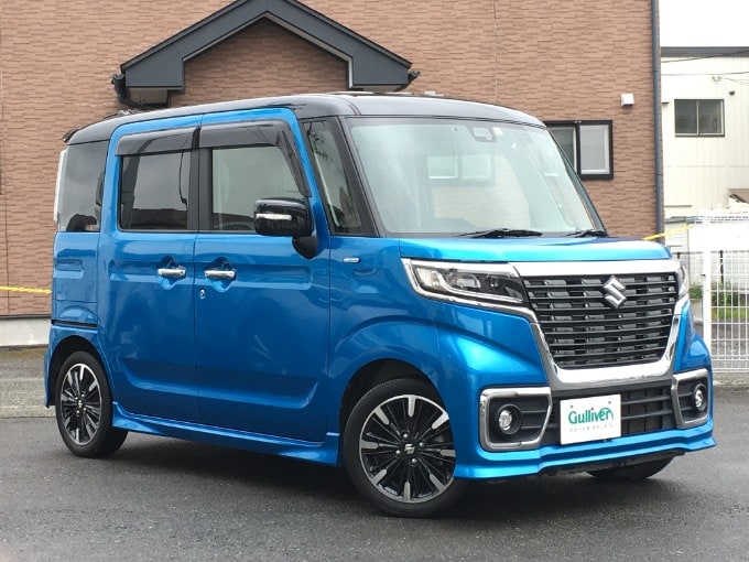 新着車両【H３０ スズキ スペーシアカスタム HYBRID XS】入荷しました！01