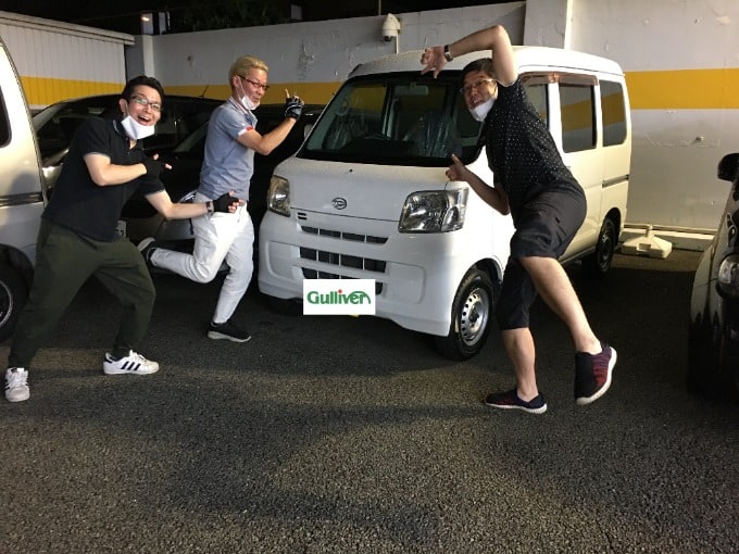 ご納車させて頂きました！　ダイハツ　ハイゼットカーゴ01