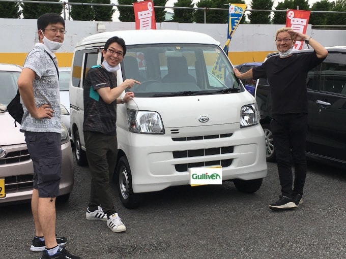 ２台目ご納車！ハイゼットカーゴ01