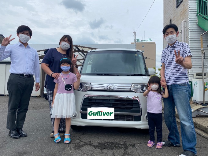 【ガリバー富田店】タントのご納車をさせて頂きました!!☆彡01