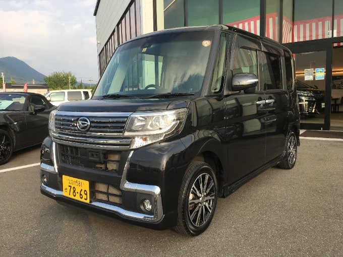 H28年式 タントカスタムをご納車させていただきました。01