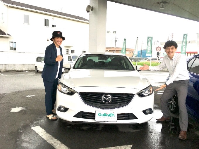 ☆栃木県　小山市　ご納車おめでとうございます　マツダ　アテンザセダン　☆01