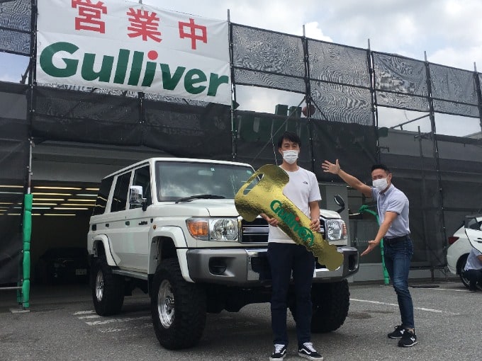 ☆祝☆ご納車　トヨタ　ランドクルーザー70 01