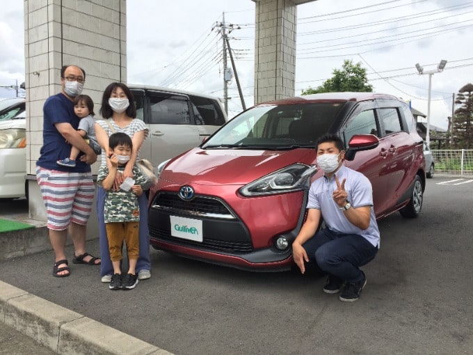 ☆F様　シエンタハイブリッドご納車おめでとうございます☆01