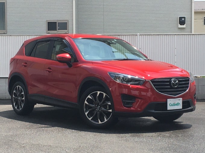 真っ赤なボディがクールな「H27 CX-5」入荷しました！！01