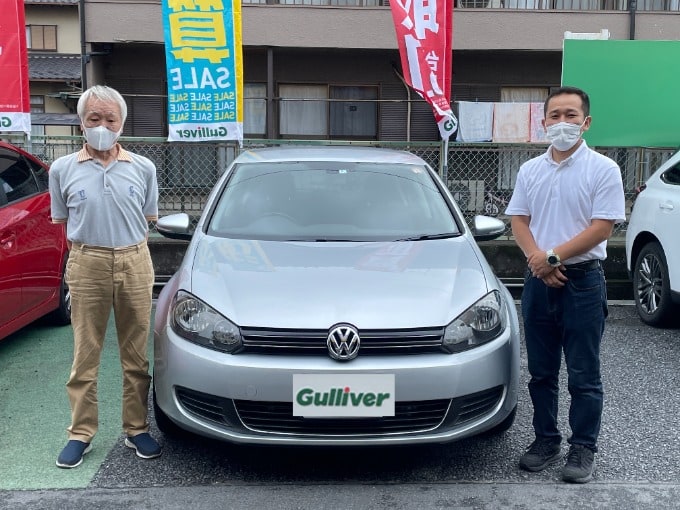 VWゴルフ　ご納車させていただきました！01