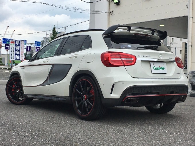 岐阜市　中古車販売　おすすめ車両の紹介！【H26 GLA45 ＡＭＧ ４マチック エディション１ 白】05