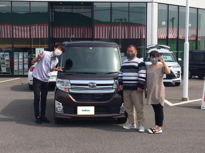 ☆【祝】ダイハツ タントカスタム ご納車させていただきました！☆01