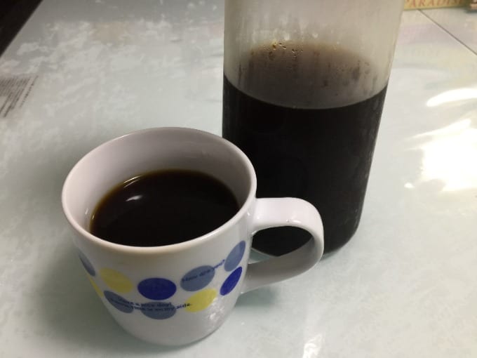 梅雨明け間近なので水出しコーヒー作りました！01