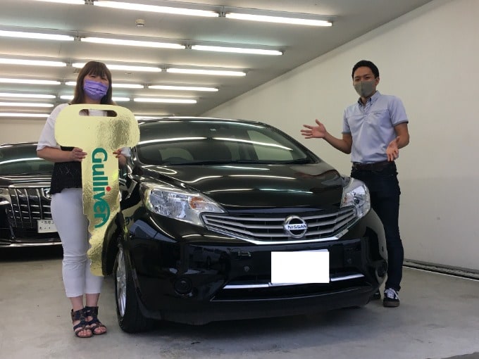 祝ご納車 日産 ノート 車買取販売ならガリバー木更津店の事例紹介 G 中古車のガリバー