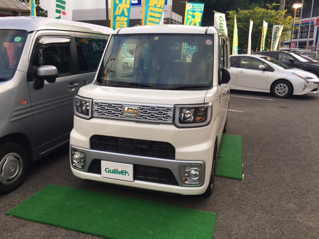 ☆★☆軽自動車なのにフリップダウンモニター？？　ダイハツ　ウェイク☆★☆01