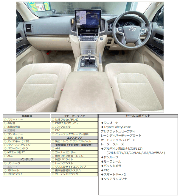 H30 トヨタ ランドクルーザー ＡＸ03