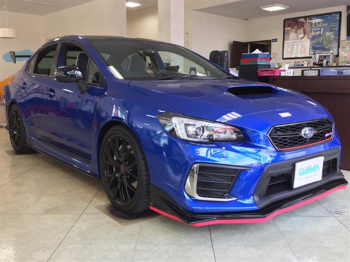 H30 スバル WRX STI S208 NBR チャレンジP カーボン 3千キロ 869.9万円 7/24現在展示中01