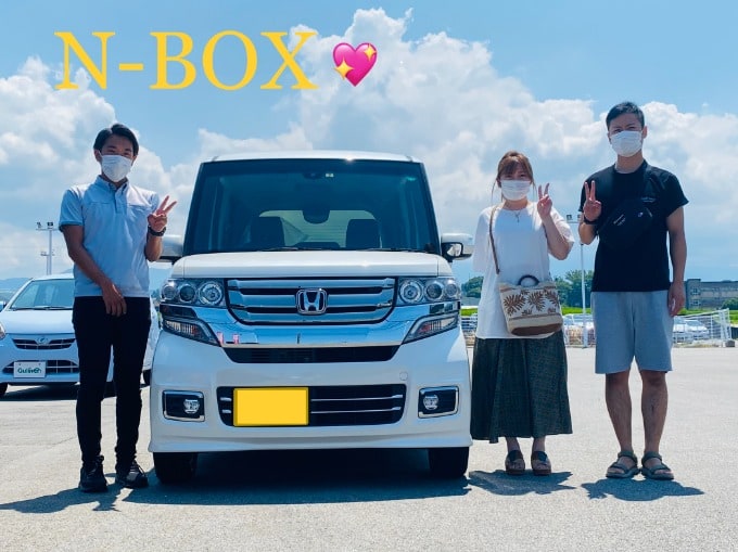 N-BOXカスタムご納車ありがとうございます！ガリバー黒部店！01