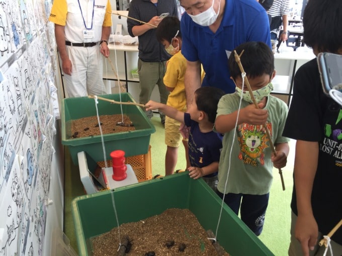 ガリバー大村　夏イベントカブトムシ釣り大会03