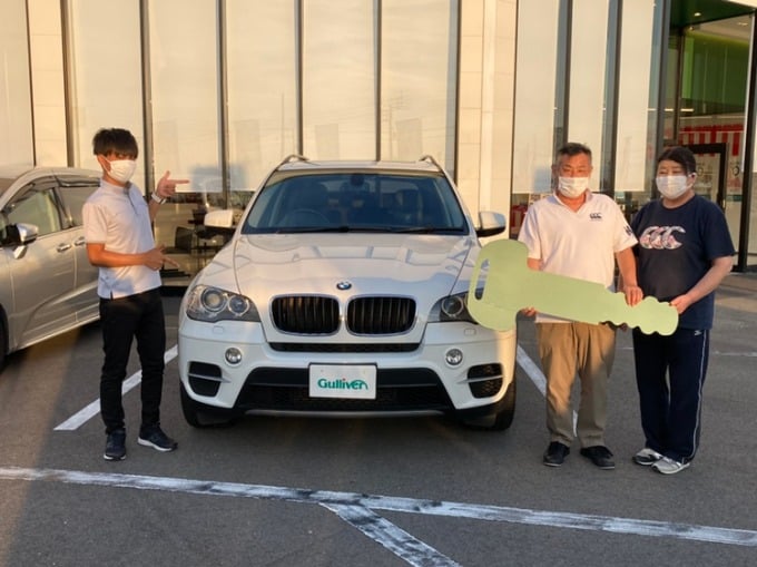 N様BMW X5ご納車写真♪01