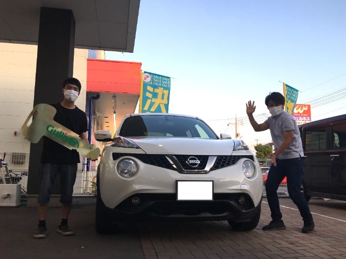 日産ジューク 納車させていただきました！！01