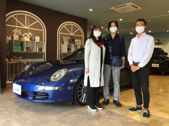 ポルシェ911を納車しました 担当 遠藤 Sn ガリバースナップハウス東川口店 お客様事例 購入 納車