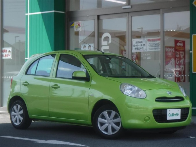 ♪中古車入庫情報♪☆H22 日産 マーチ １２Ｘ☆（沼津学園通り店在庫）01