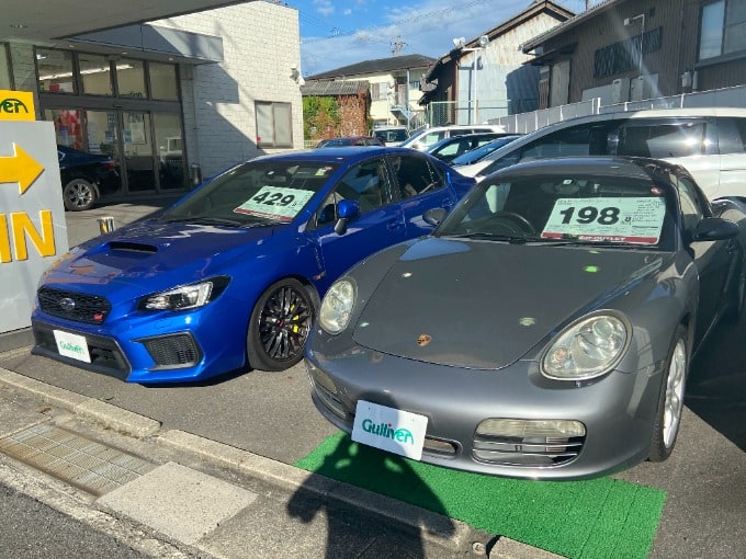 当店の展示車両のご紹介！！！！【WRX　ボクスター】他01