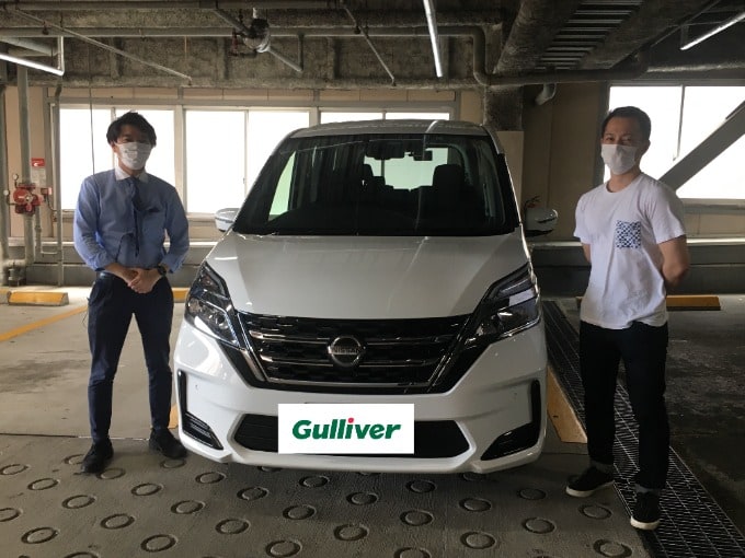 【祝/納車】2019年セレナX V【中古車・登録済未使用車】SUV・ミニバン01