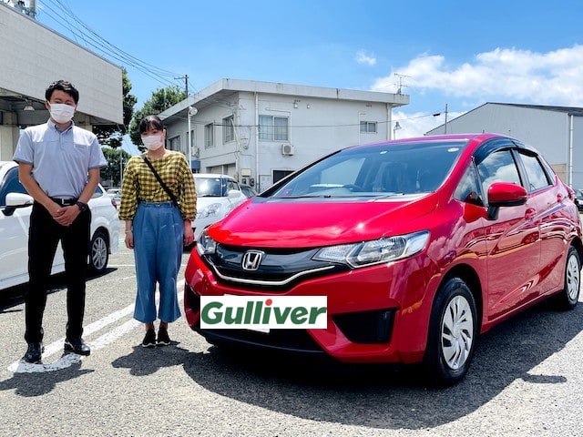 【ガリバー仙台バイパス店】ホンダ・フィットのご納車おめでとうございます☆01