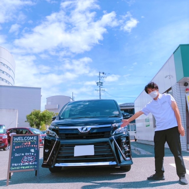 【ガリバー伊賀上野店】A様、VOXYご納車ありがとうございます☆彡01