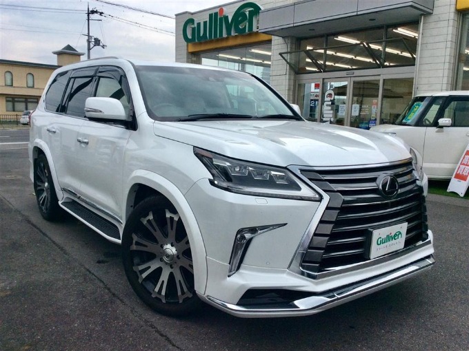 ☆栃木県　小山市　中古車　買取・販売　新着在庫　H30　レクサスLX　570☆01