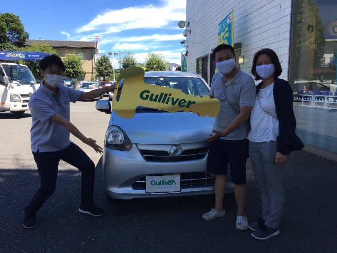 ㊗　ダイハツミライース　Gulliverフリマにて　納車させていただきました！01