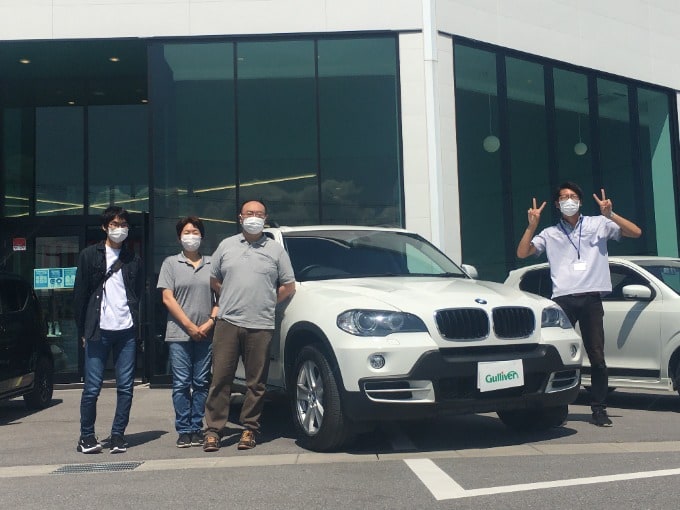 I様　BMW X5  ご納車おめでとうございます！！！01