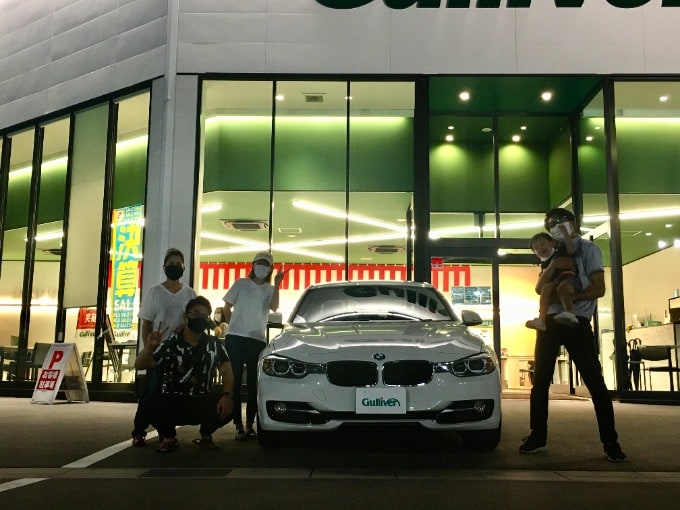 M様　BMW 320i  ご納車おめでとうございます！！！01