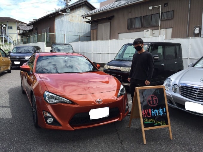 【お客様事例紹介】86ご納車おめでとうございます！！！01