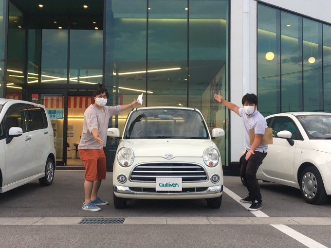 DAIHATSU ミラジーノ   ご納車おめでとうございました！！01