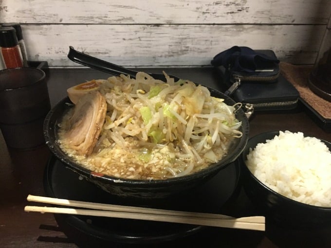 野菜たっぷりラーメン01