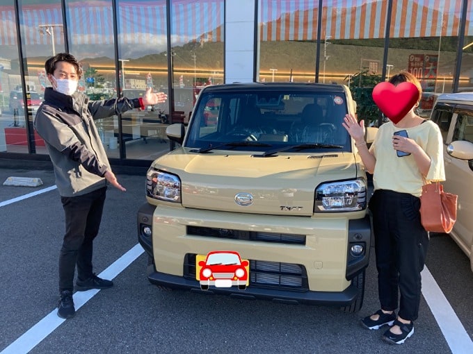 Y様タフトのご納車おめでとうございます。01