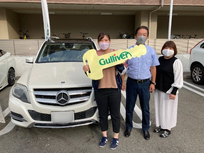 ★☆ご納車のお知らせ☆★　ベンツ　GLK01