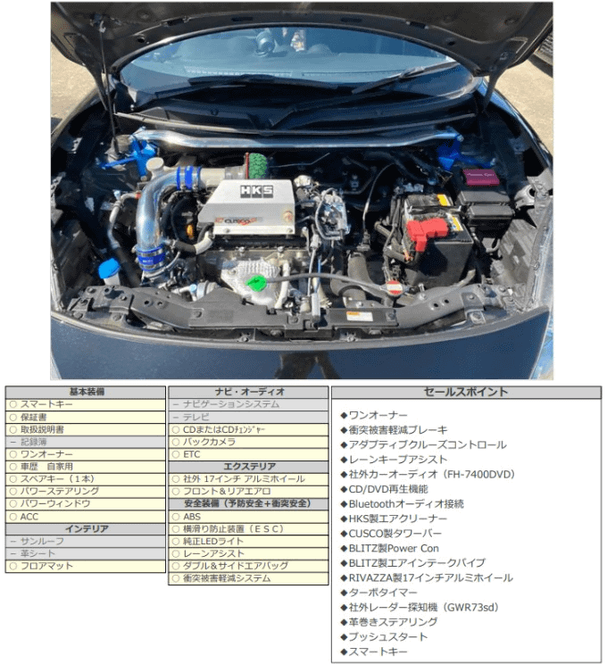  H30 スズキ スイフト スポーツ セーフティＰＫＧ03