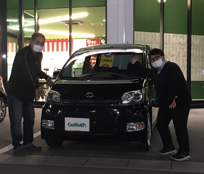 ダイハツ　ムーブご納車おめでとうございます♫  徳村01