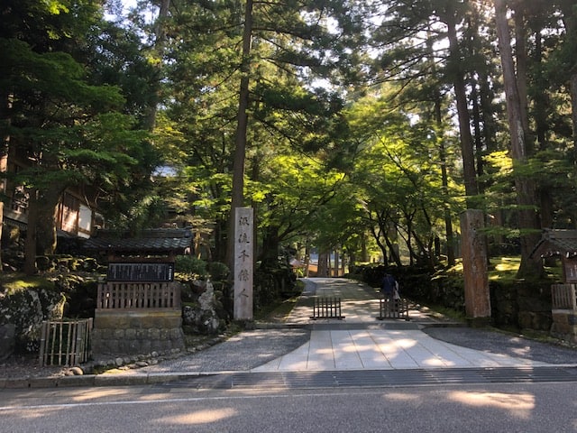 【慣らし運転】一乗谷朝倉氏遺跡→永平寺編03